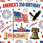 250th Anniversary Pattern 11 Minky Fabric