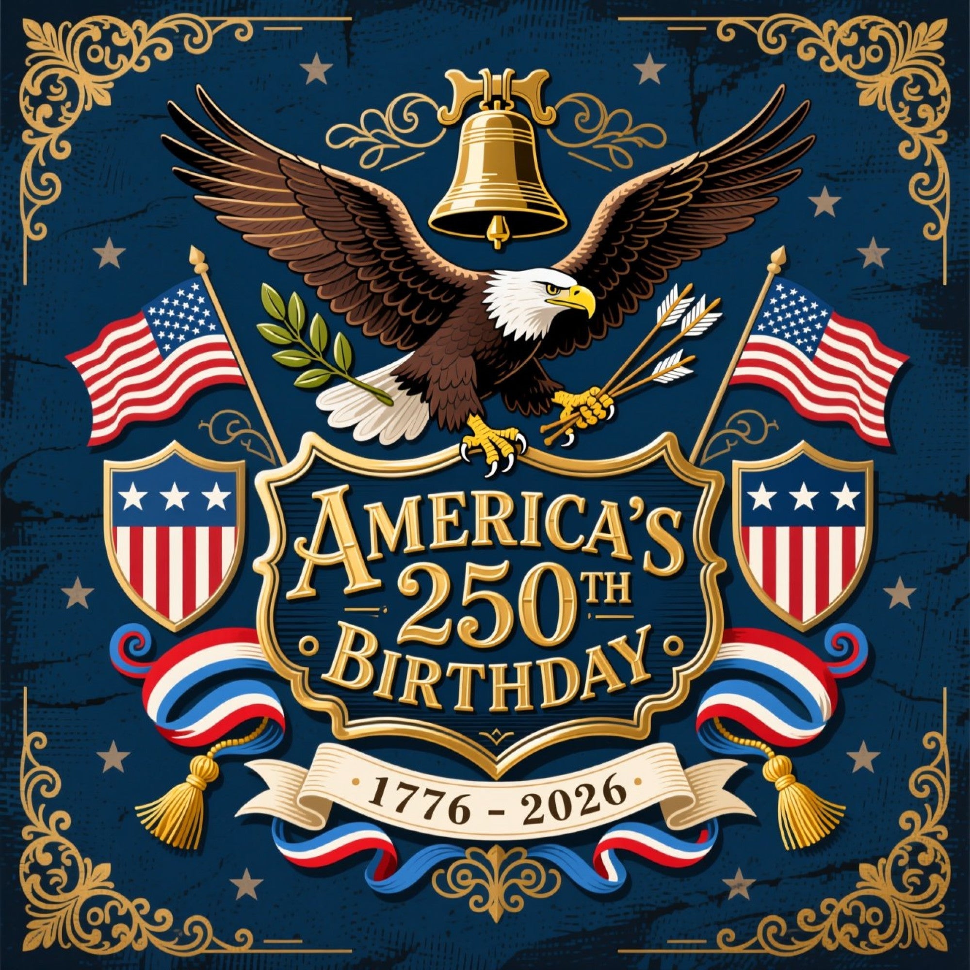250th Anniversary Pattern 14 Minky Fabric