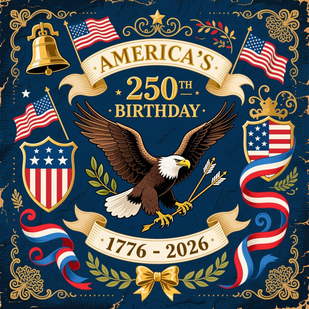 250th Anniversary Pattern 15 Minky Fabric