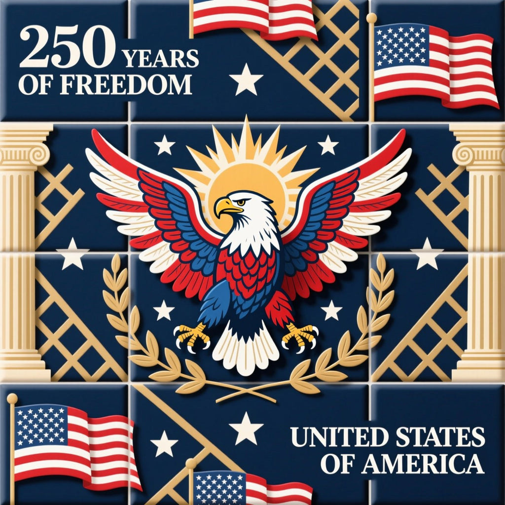 250th Anniversary Pattern 16 Minky Fabric