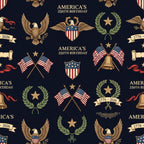 250th Anniversary Pattern 23 Minky Fabric