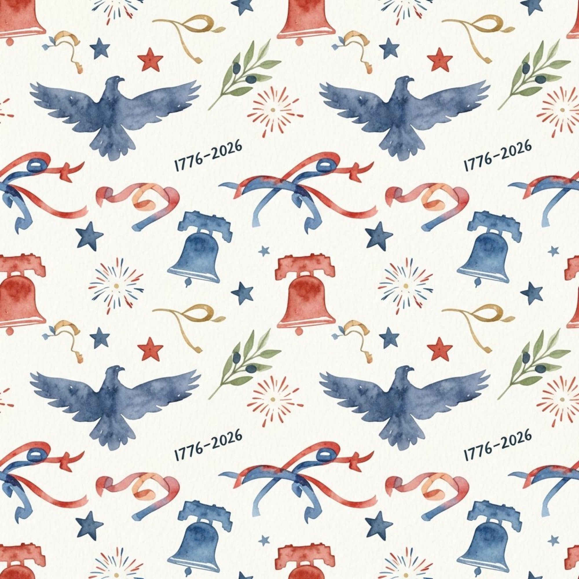 250th Anniversary Pattern 26 Minky Fabric