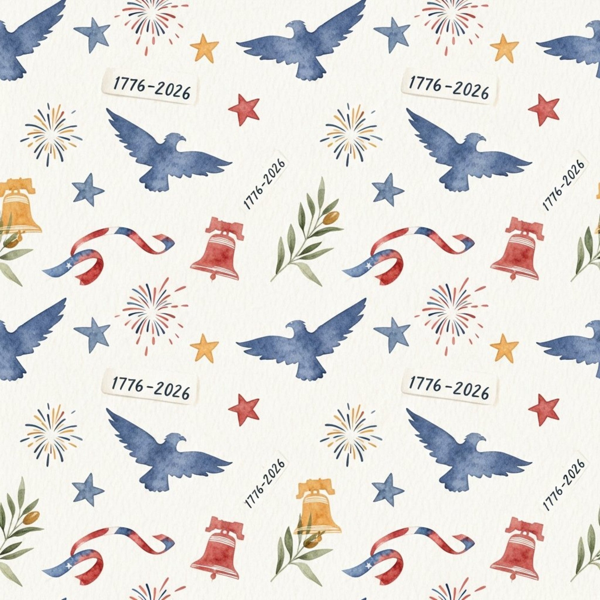 250th Anniversary Pattern 28 Minky Fabric