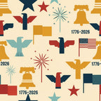 250th Anniversary Pattern 31 Minky Fabric
