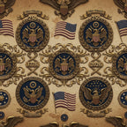 250th Anniversary Pattern 8 Minky Fabric