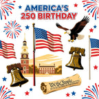 250th Anniversary Pattern 9 Minky Fabric
