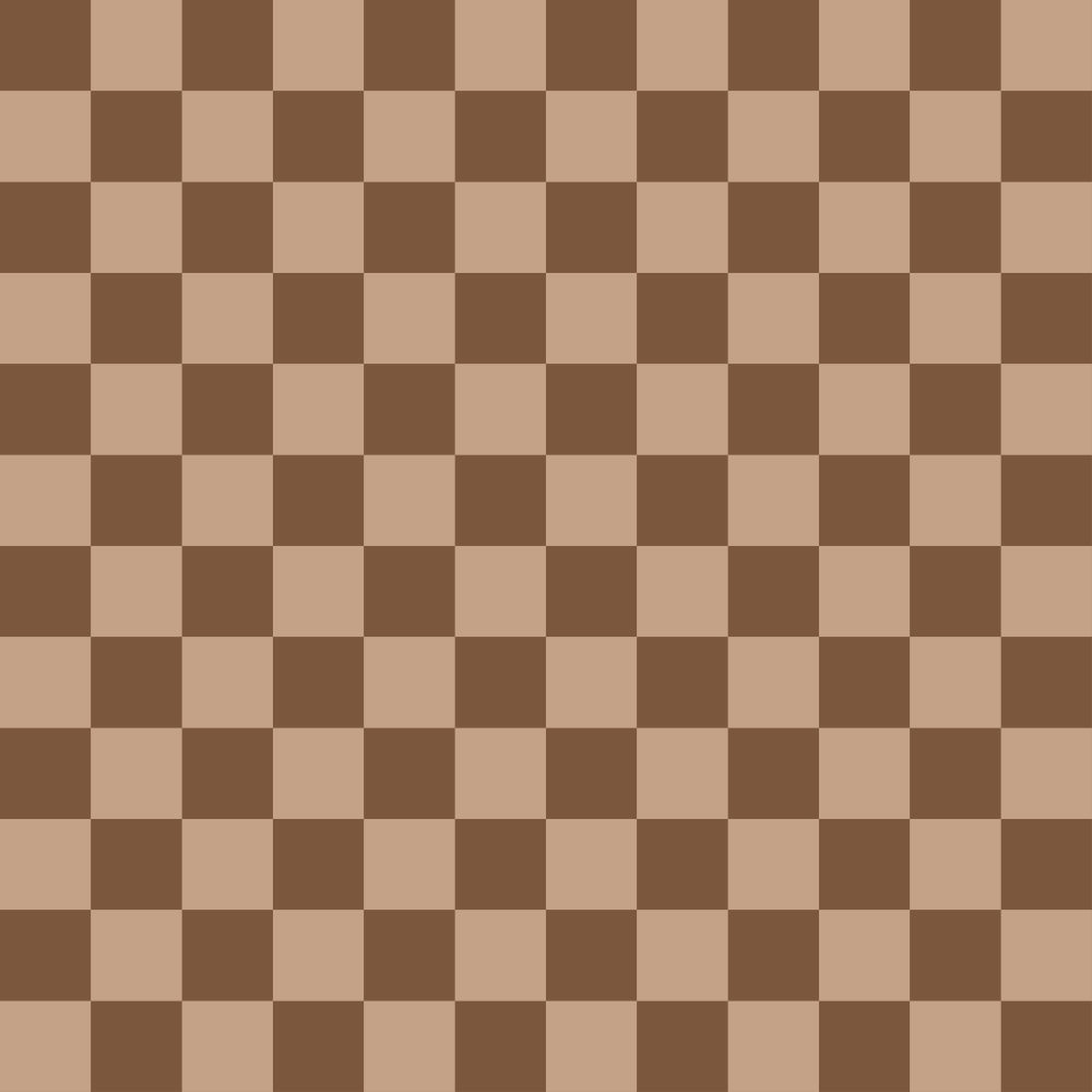 brown, beige, checkered pattern, checkerboard, geometric design, two-tone, alternating squares,, fabric panel, neutral colors, earth tones, taupe, chocolate brown, grid pattern, repeating motif, crafting fabric, sewing material, coordinating colors, uniform squares