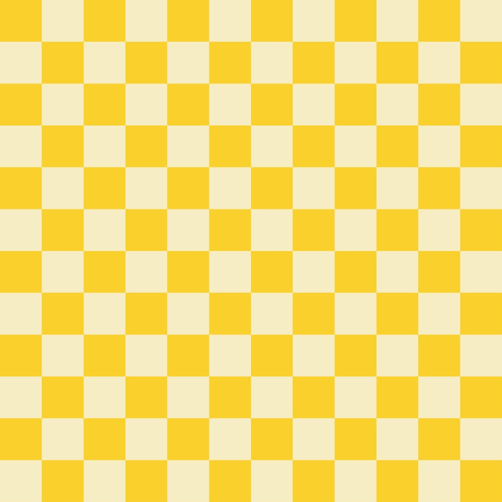 yellow, cream, checkered pattern, geometric design, alternating squares, two-tone,, fabric panel, cheerful, bright colors, repetitive pattern, grid design, sunny yellow, ivory, simple geometry, crafting material, sewing fabric, patchwork style, regular pattern, contrasting colors