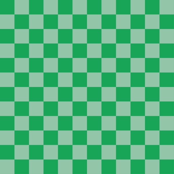 green, sage green, checkered pattern, geometric design, squares, alternating colors, two-tone, quilting cotton, fabric panel, checkerboard, mint green, forest green, repetitive pattern, block pattern, modern geometric, crafting fabric, sewing material, patchwork design, grid pattern