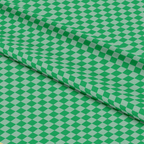 - 2 Color Checkered Pattern 5 Quilting Cotton Fabric  
- green and white checkered fabric  
- quilting cotton material  
- fabric yardage  
- checkerboard design  
- cotton textile  
- lightweight fabric  
- sewing and crafting material  
- plaid inspired pattern  
- woven fabric texture