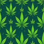 forest green, lime green, bright green, marijuana leaves, cannabis pattern, allover design, repeating motif, botanical print, leaf pattern,, fabric panel, contemporary style, geometric arrangement, nature theme, herbal design, seamless pattern, craft fabric, sewing material, modern print