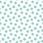 Mint Daisies Fabric, quilting, cotton, fabric, mint, green, daisies, floral, flower pattern, small flowers, soft texture, printed cotton, fabric yardage, sewing material, crafting fabric, delicate design, light background, nature-inspired, botanical, premium quality