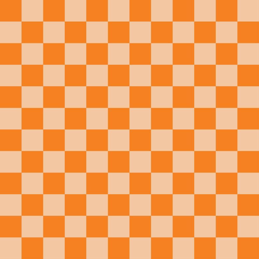 - 2 Color Checkered Pattern 3 Quilting Cotton Fabric  
- Cotton fabric yardage  
- Quilting fabric orange and beige  
- Checkered design textile  
- Soft quilting cotton cloth  
- Classic check pattern fabric  
- Fabric squares pattern  
- Durable quilting material