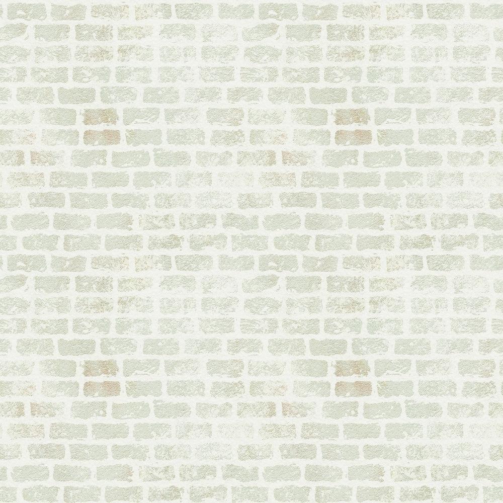 sage green, cream white, beige, brick pattern, grunge texture, weathered look, distressed effect,, fabric panel, vintage style, rustic design, muted tones, aged appearance, textured surface, neutral colors, mason work, architectural pattern, shabby chic, faded finish