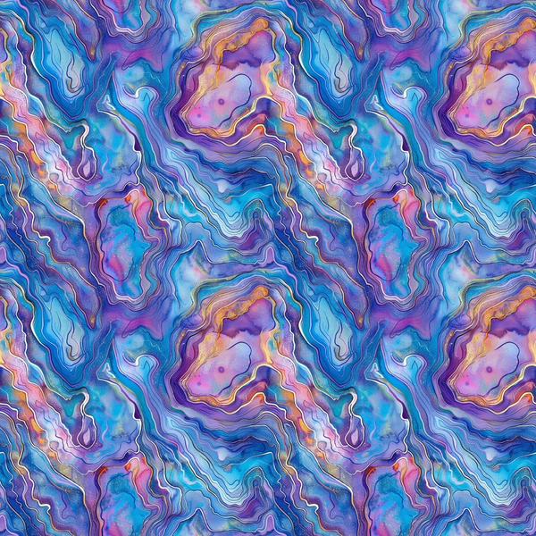 abalone shells, iridescent patterns, swirling designs, purple hues, blue tones, pink accents, turquoise colors, orange highlights, marbled effect, fluid patterns, organic shapes,, fabric panel, psychedelic style, ocean inspired, seashell motifs, flowing lines, vibrant colors, abstract design, pearlescent finish
