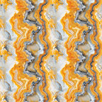agate, gemstone pattern, orange, yellow, gray, white, swirled bands, flowing lines, natural stone texture, mineral formations, geological design,, fabric panel, marbled effect, layered striations, earth tones, organic shapes, wavy patterns, crystalline structure, contemporary style
