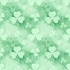 Alcohol Ink Shamrock Pattern 3 Minky Fabric