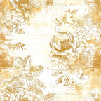 Gilded Fresco Blooms Pattern 14 Minky Fabric