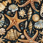 Ocean Jewels Pattern 1 Minky Fabric