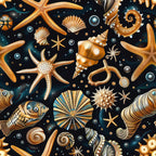Ocean Jewels Pattern 10 Minky Fabric