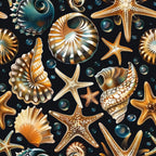 Ocean Jewels Pattern 12 Minky Fabric