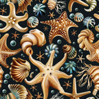 Ocean Jewels Pattern 8 Minky Fabric