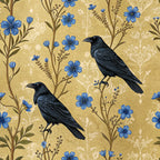 Gilded Falcons Pattern 20 Minky Fabric
