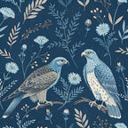 Gilded Falcons Pattern 21 Minky Fabric