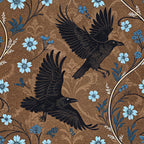 Gilded Falcons Pattern 25 Minky Fabric