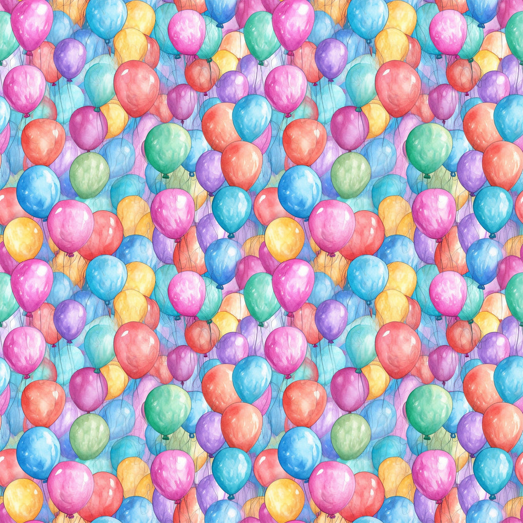 Birthday Bash Pattern 10 Minky Fabric