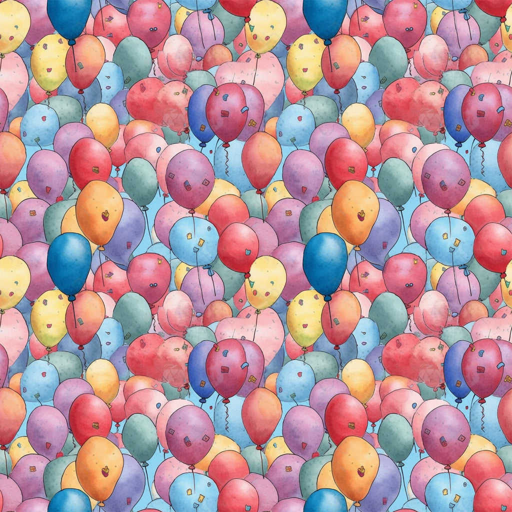 Birthday Bash Pattern 11 Minky Fabric