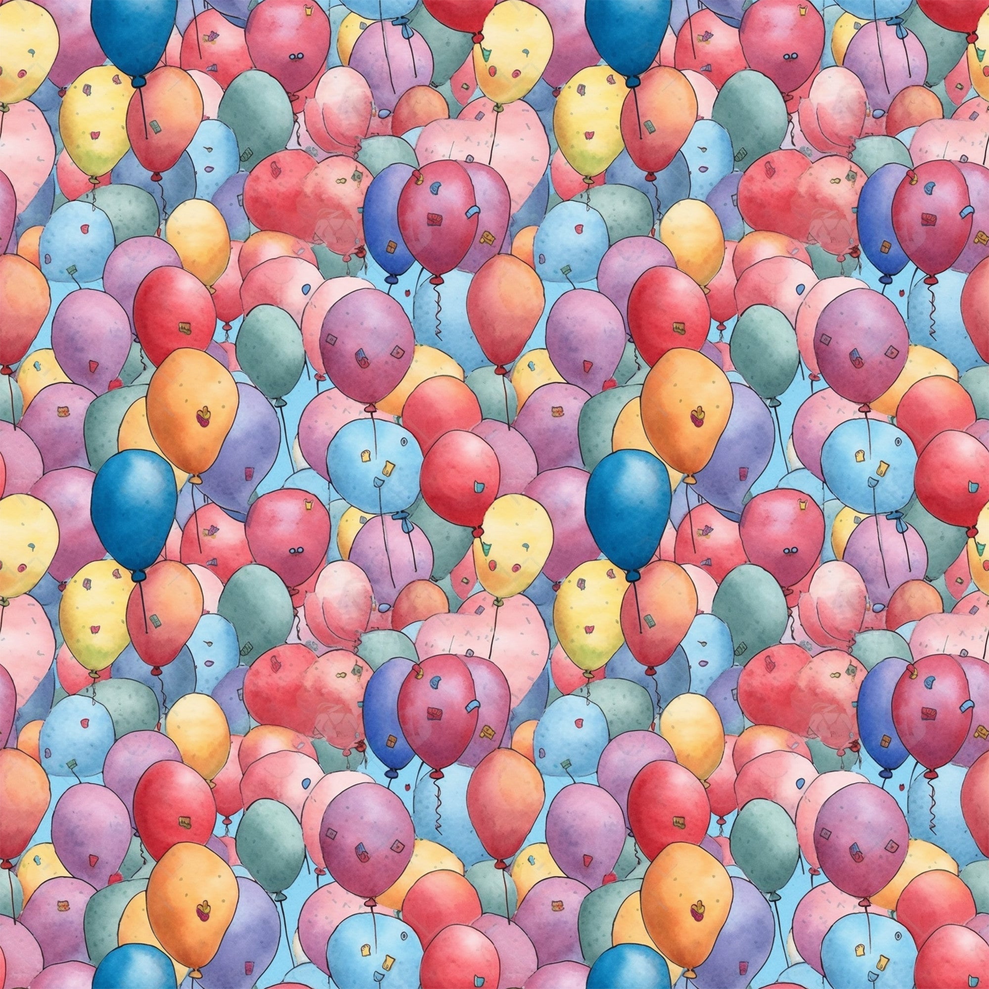 Birthday Bash Pattern 11 Minky Fabric