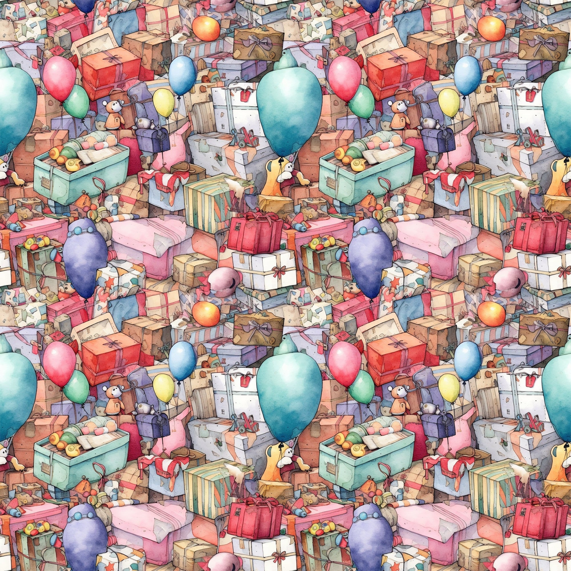 Birthday Bash Pattern 12 Minky Fabric