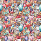 Birthday Bash Pattern 12 Minky Fabric