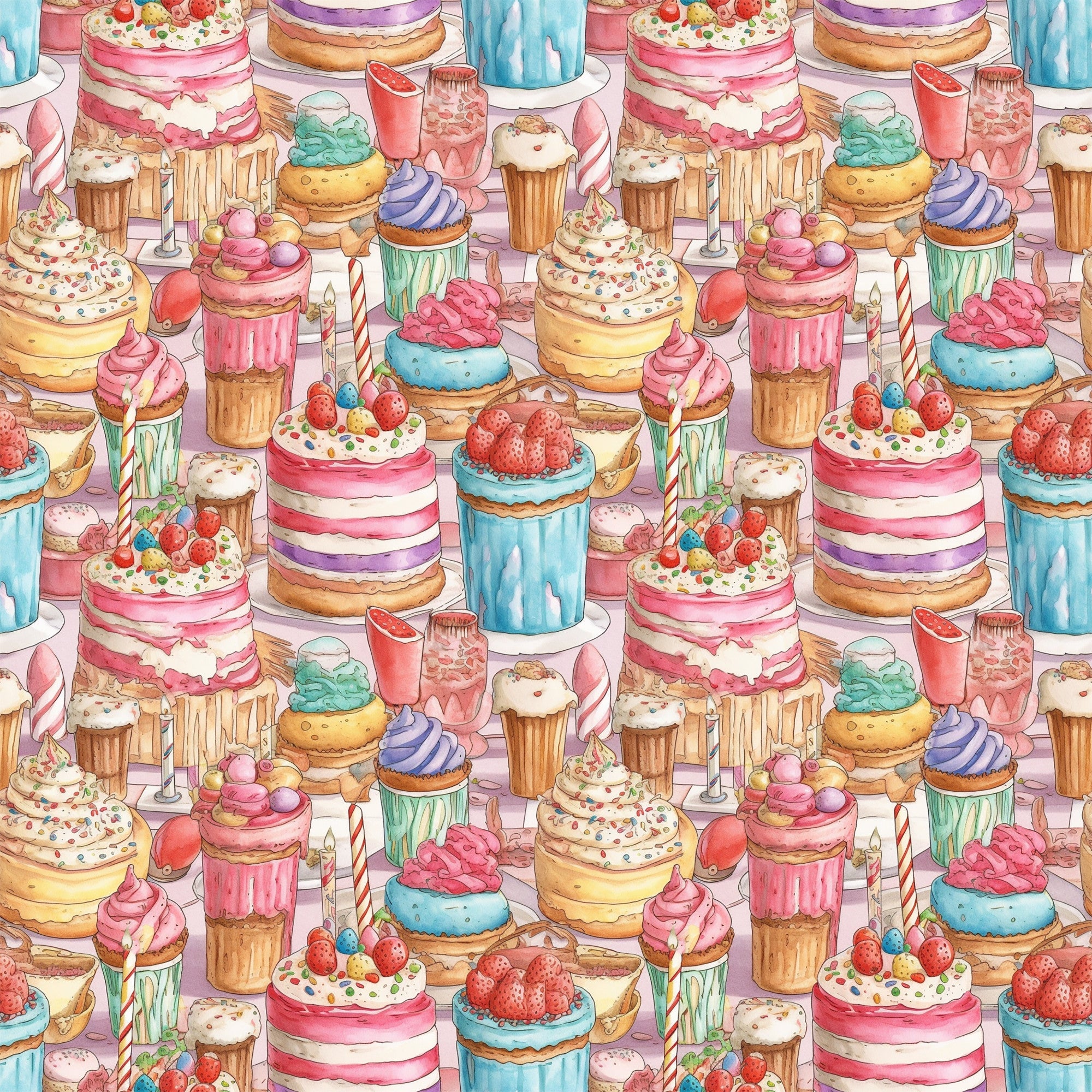 Birthday Bash Pattern 2 Minky Fabric