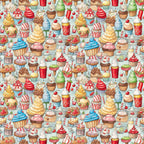 Birthday Bash Pattern 4 Minky Fabric