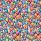 Birthday Bash Pattern 7 Minky Fabric