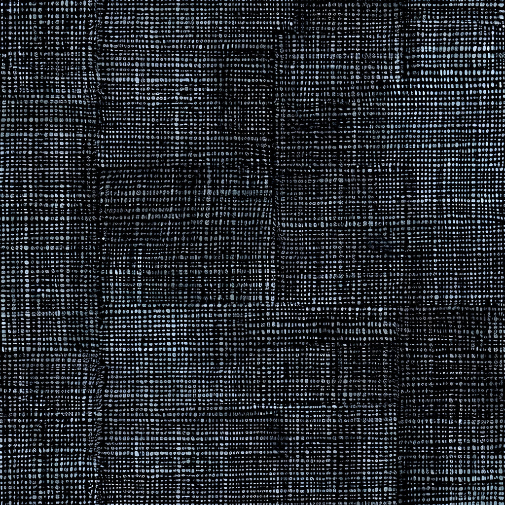 Black Denim Pattern 3 Minky Fabric
