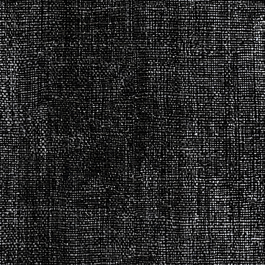 Black Denim Pattern 9 Minky Fabric