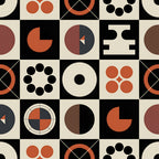 Heritage Portraits Pattern 11 Minky Fabric