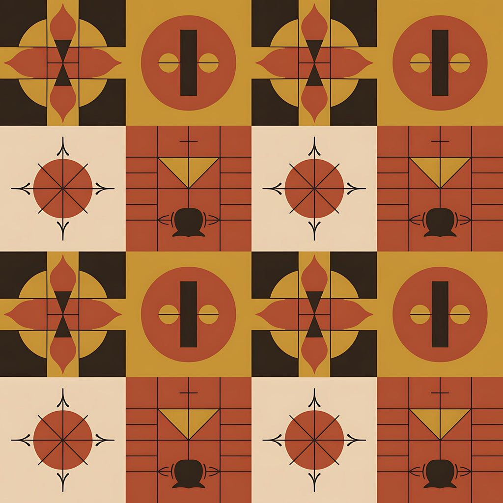 Heritage Portraits Pattern 15 Minky Fabric