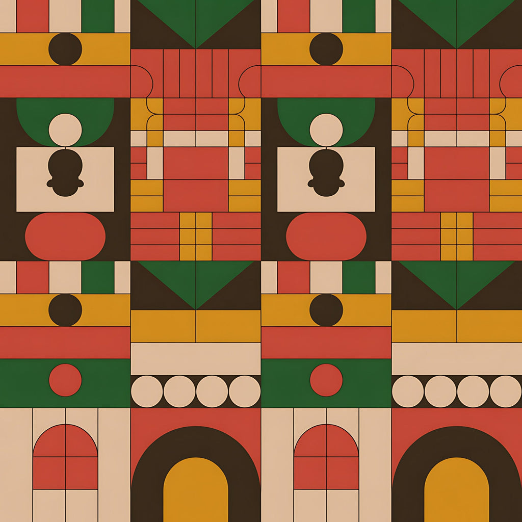 Heritage Portraits Pattern 17 Minky Fabric
