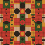 Heritage Portraits Pattern 18 Minky Fabric