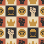 Heritage Portraits Pattern 24 Minky Fabric