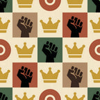 Heritage Portraits Pattern 25 Minky Fabric