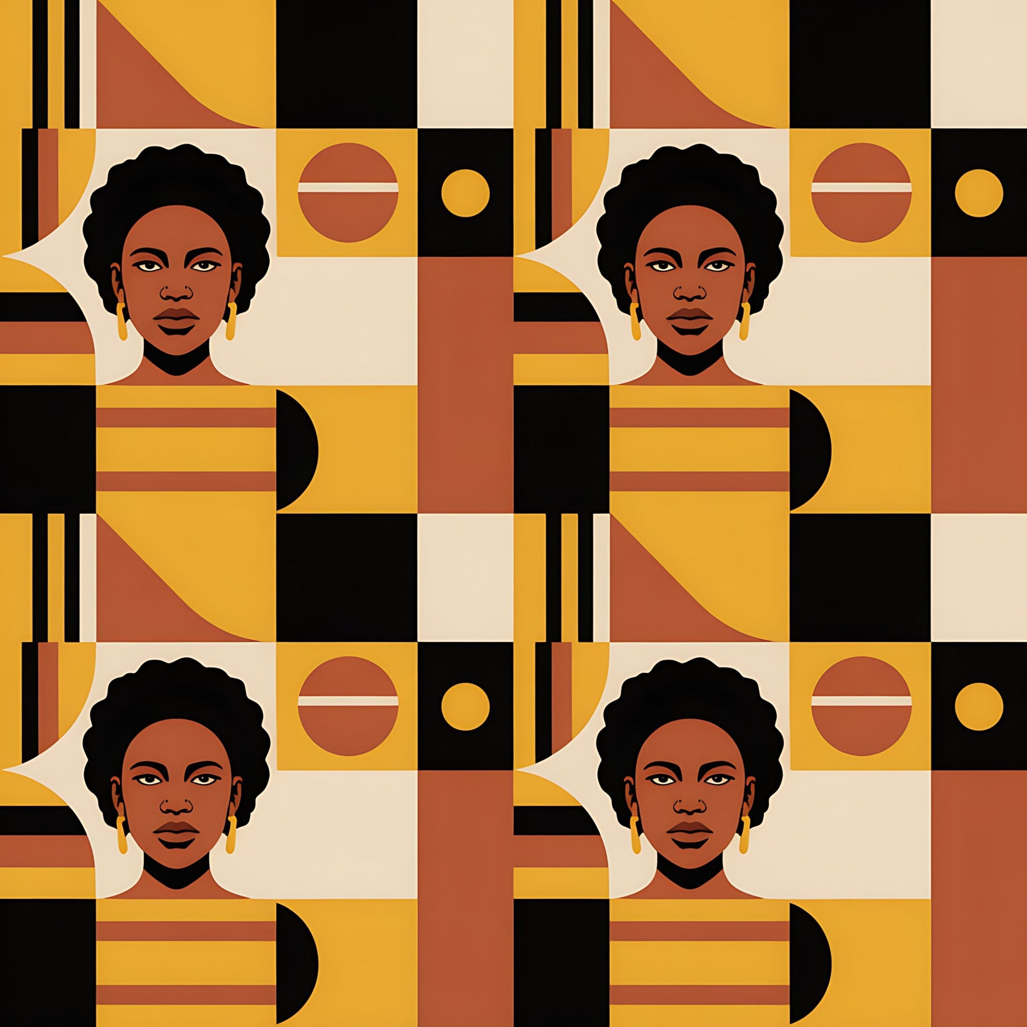 Heritage Portraits Pattern 31 Minky Fabric