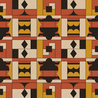 Heritage Portraits Pattern 4 Minky Fabric