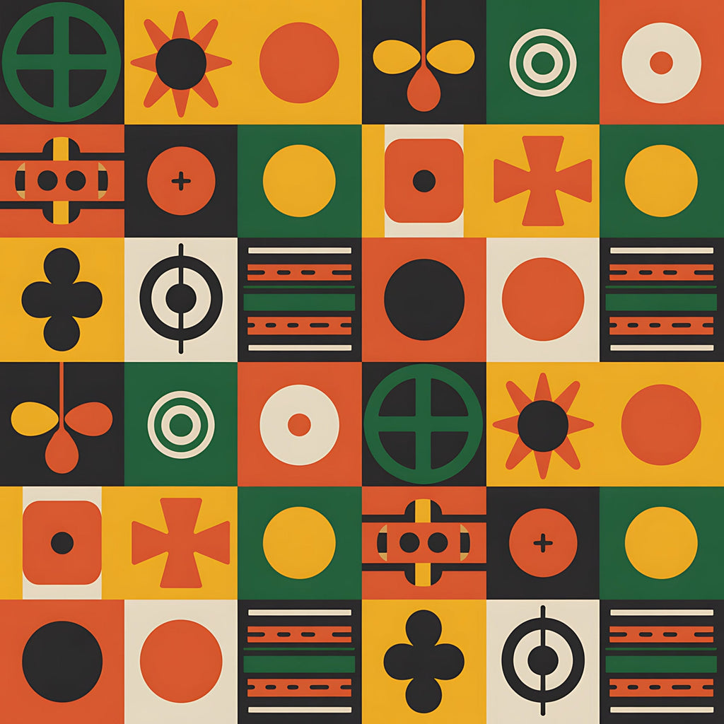 Heritage Portraits Pattern 5 Minky Fabric