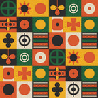 Heritage Portraits Pattern 5 Minky Fabric