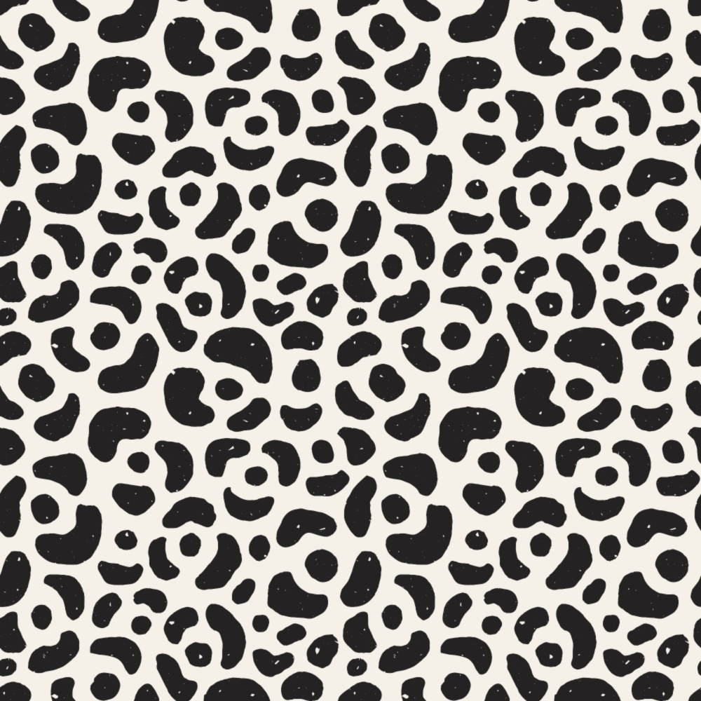 black, white, cream, abstract shapes, organic blobs, irregular spots, modern doodles, contemporary art, minimalist design, hand-drawn style, scattered pattern, geometric organic, monochrome,, fabric panel, artistic motifs, random placement, textured appearance, playful design, seamless repeat